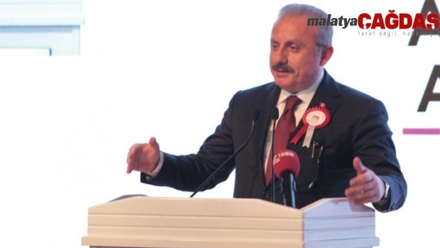 Hacı Bayram Veli Üniversitesinde öğrencilere ilk ders TBMM Başkanı Şentop'tan