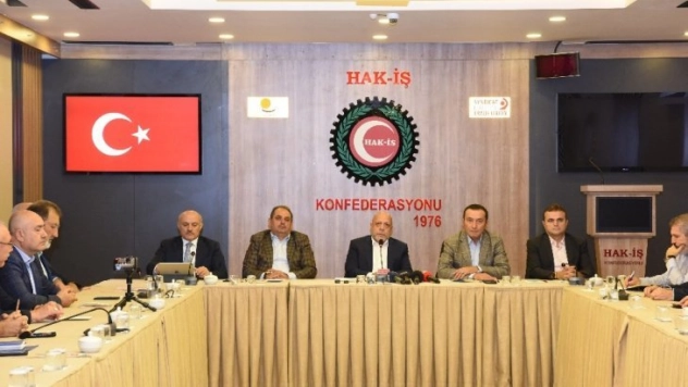 Hak-İş Başkanlar Kurulu toplandı