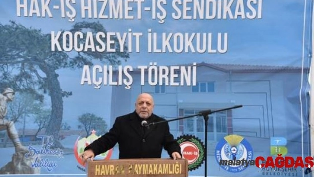 Hak-İş ve Hizmet-İş Sendikasın'dan Çanakkale kahramanı Seyit Onbaşı'ya vefa