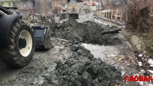 Hakkari'de içme suyu çalışması