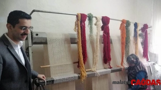 Halı Dokuma kursuna yoğun ilgi