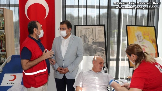 Haliliye Belediyesinden kan bağışına destek