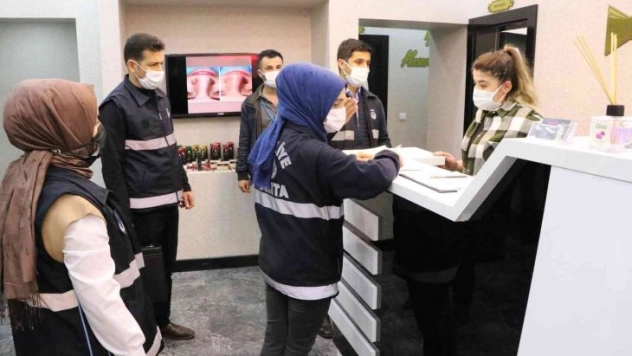 Haliliye'de güzellik merkezlerine sıkı denetim
