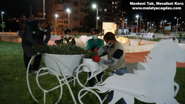 Haliliye'de parklar peyzaj çalışmaları ile güzelleşiyor