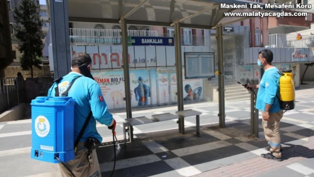 Haliliye'de salgınla mücadele devam ediyor