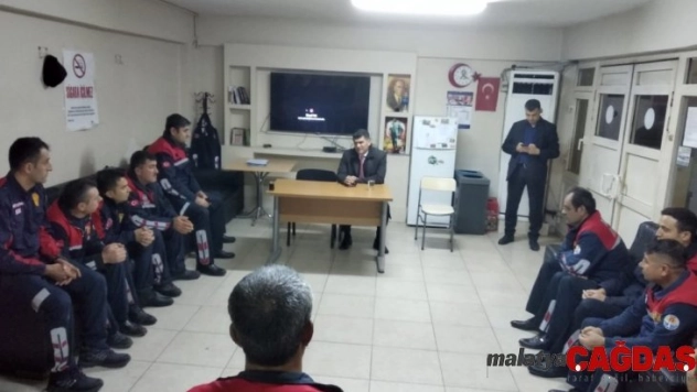 Halisçelik itfaiyecilerin sorunlarını dinledi