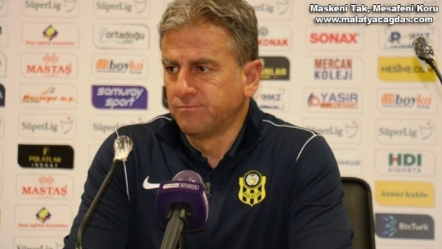 Hamzaoğlu İkinci yarıda etkili olamadık