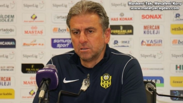 Hamza Hamzaoğlu Talihsiz bir mağlubiyet aldık