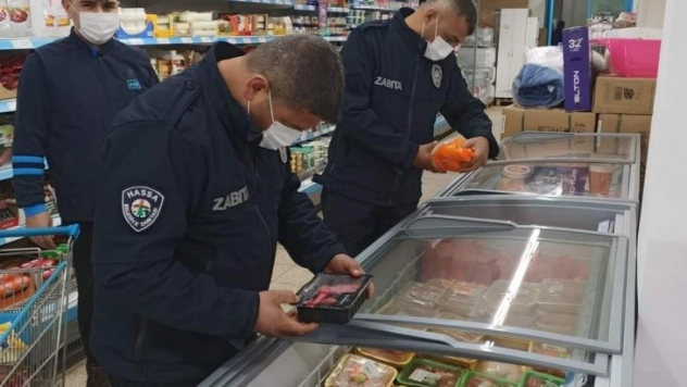 Hassa'da marketler denetlendi