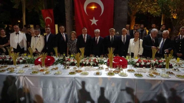 Hatay'da 30 Ağustos Zafer Bayramı resepsiyonu