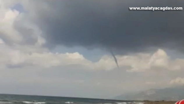 Hatay'da hortum korkuttu