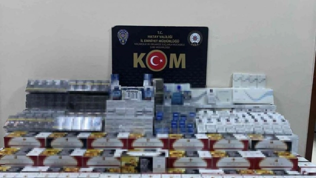 Hatay'da kaçakçılık operasyonu