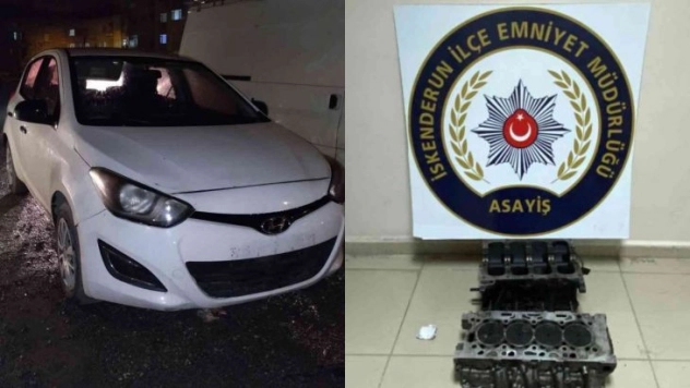 Hatay'da oto hırsızlığı şebekesi çökertildi
