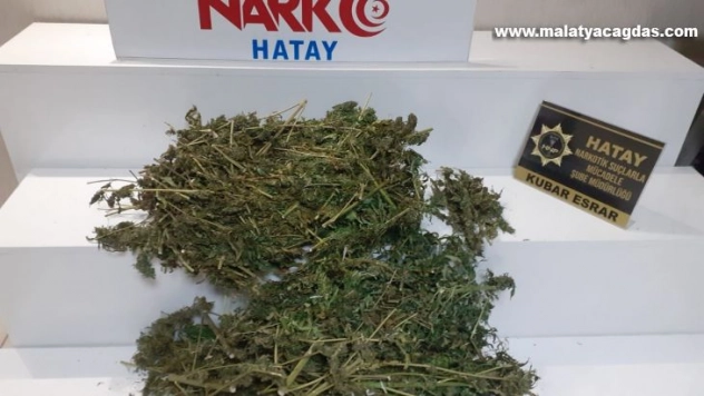 Hatay'da uyuşturucu operasyonu