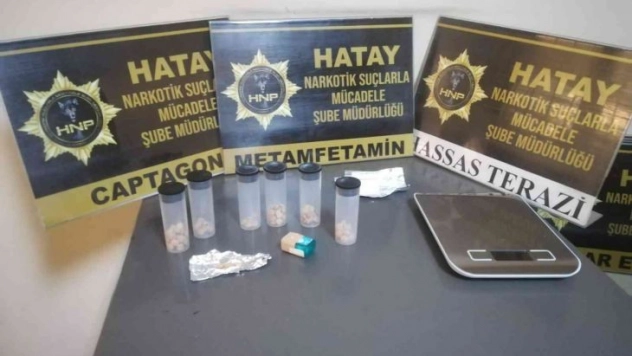 Hatay'da uyuşturucu operasyonu
