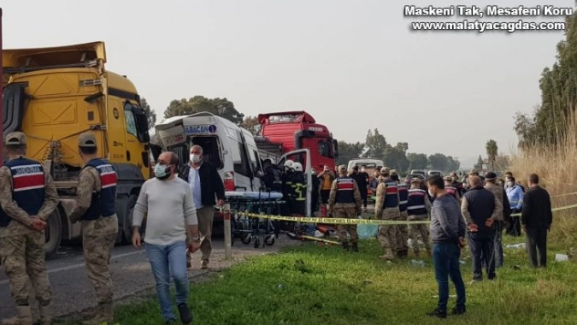 Hatay'da zincirleme kaza: 7 yaralı