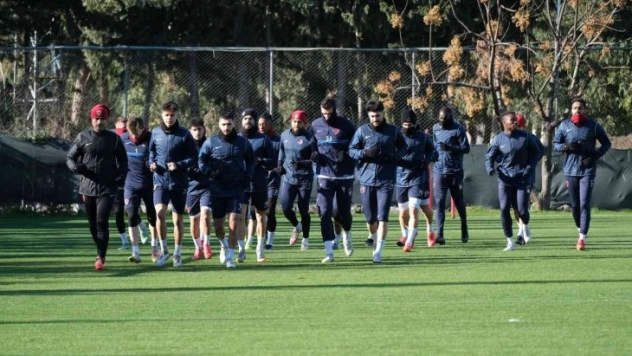 Hatayspor, Alanyaspor karşılaşmasının hazırlıklarını sürdürüyor