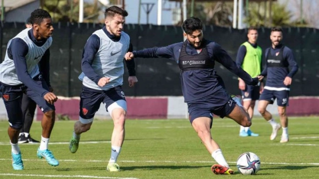 Hatayspor, Fenerbahçe maçının hazırlıklarına başladı