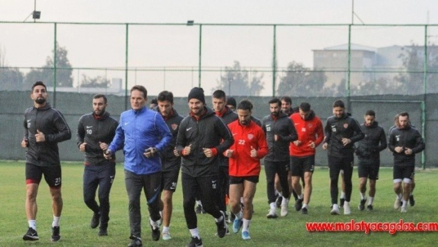 Hatayspor, Osmanlıspor maçı hazırlıklarına başladı