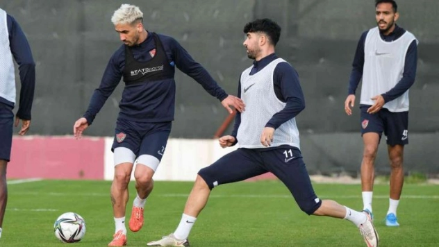 Hatayspor, Yeni Malatyaspor maçı hazırlıklarına devam etti