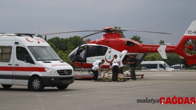 Hava ambulansları hayata bağladı