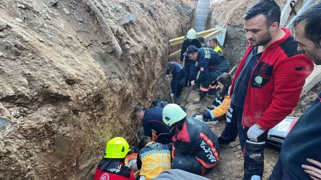 Havaalanı inşaatında göçük, 2 işçi hayatını kaybetti