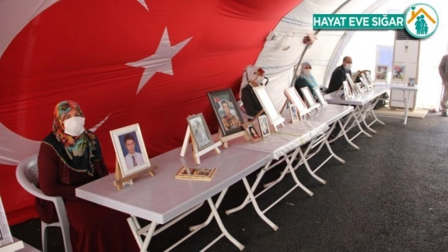 HDP önündeki aileler 4 günlük aranın ardından tekrar eylemde