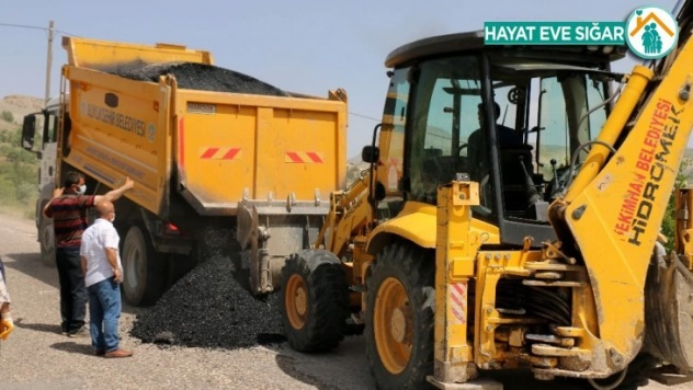 Asfalt çalışmaları başladı