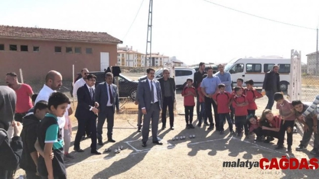 Hekimhan'da Bocce turnuvası yapıldı