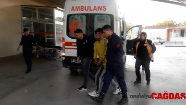 Hırsızlık için gitti başına gelmeyen kalmadı