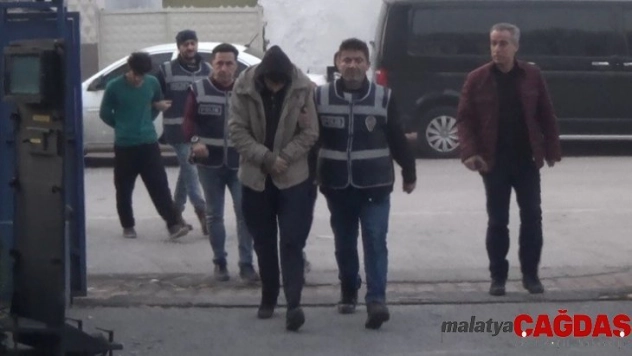 Hırsızlık şüphelileri kamyonun yanmayan lambasından yakalandı