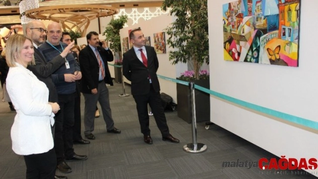 Hırvat Ressam Miljenko Bengez'den İstanbul Havalimanı'nda resim sergisi