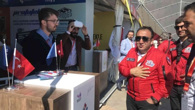 HKÜ, TEKNOFEST Azerbaycan'a katıldı