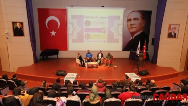 Hobileriyle başarıya ulaşanlar öğrencilerle buluştu