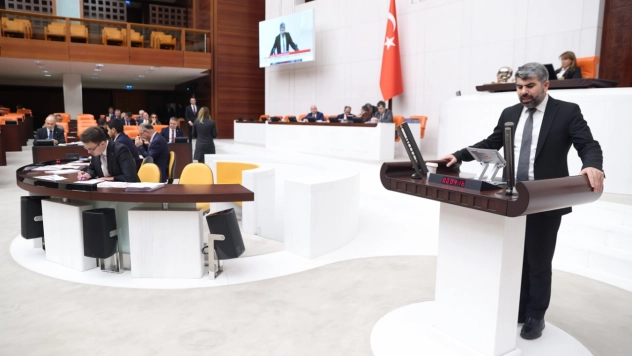 HÜDA PAR Milletvekili Dinç: Gündemimizdeki asıl kriz ekonomik değil, ahlak krizidir