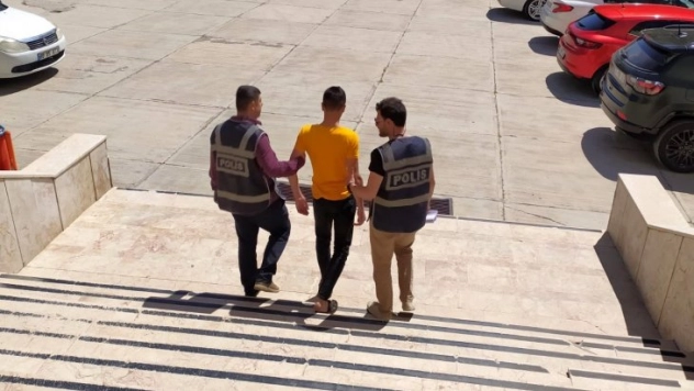 Hurdacıdan demir malzeme çalan şüpheli tutuklandı