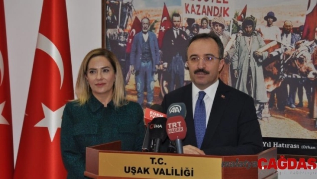 İçişleri Bakan Yardımcısı Çataklı Uşak'ta incelemelerde bulundu