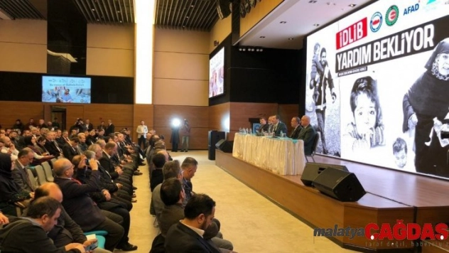 İdlib'e yardım için kampanya başlatıldı