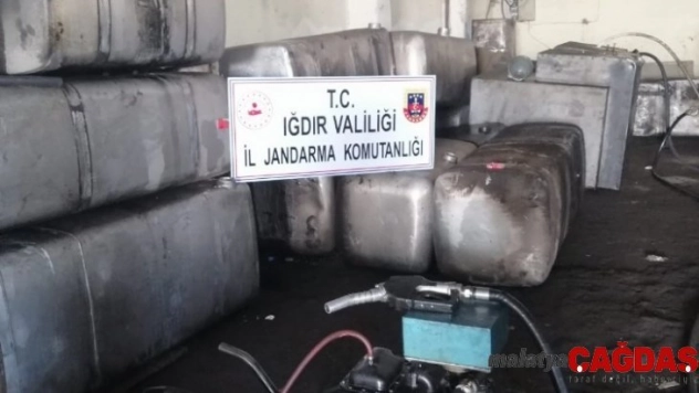Iğdır'da kaçak akaryakıt operasyonunda 1 gözaltı