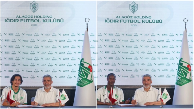 Iğdır FK, Moustapha Camara ile Malik Yılmaz'ı kadrosuna kattı