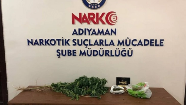İkamette uyuşturucu ve hint keneviri ele geçirildi