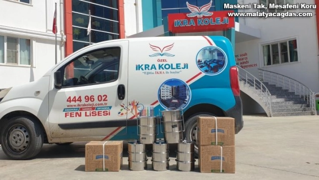 İkra Koleji öğrencilerinden gönül sofrasına