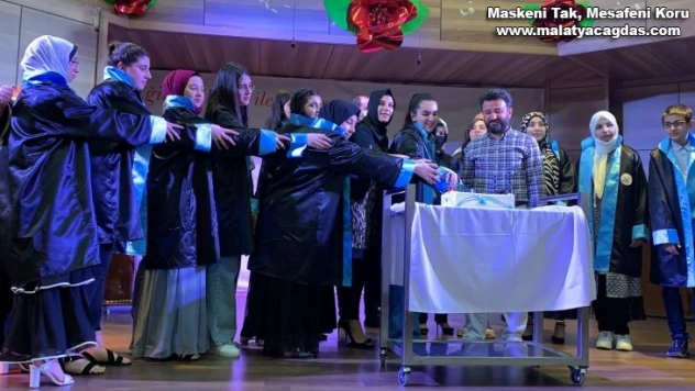 İkra kolejinde mezuniyet coşkusu