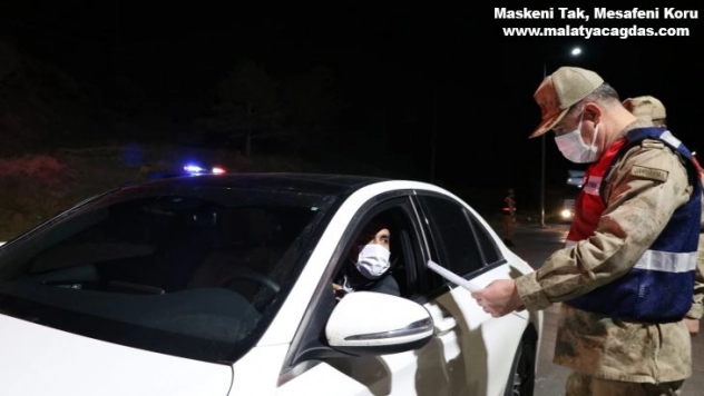 İl Jandarma Komutanı bizzat uygulamaya katıldı