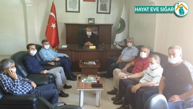 İl Müdürü Kiyas'ın Kahta temasları