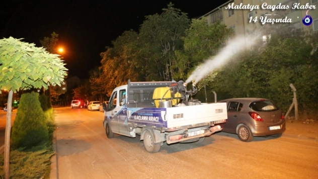 İlaçlama Çalışmaları Aralıksız Devam Ediyor