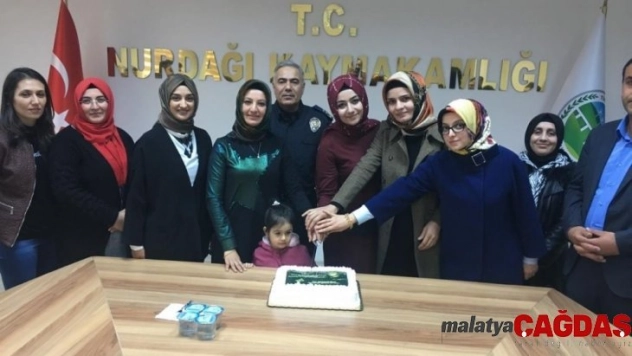 İlçe Emniyet Müdürü'nden anlamlı kutlama