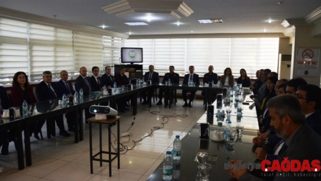 İlçe idare şube başkanları toplantısı yapıldı