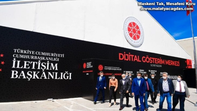 İletişim Başkanlığı Dijital Gösterim Merkezi bir yıl boyunca açık kalacak