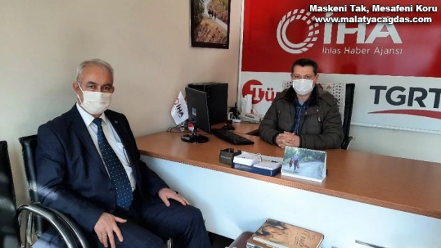 İletişim Başkanlığı Şanlıurfa Bölge Müdürü Güvel'den İHA'ya ziyaret